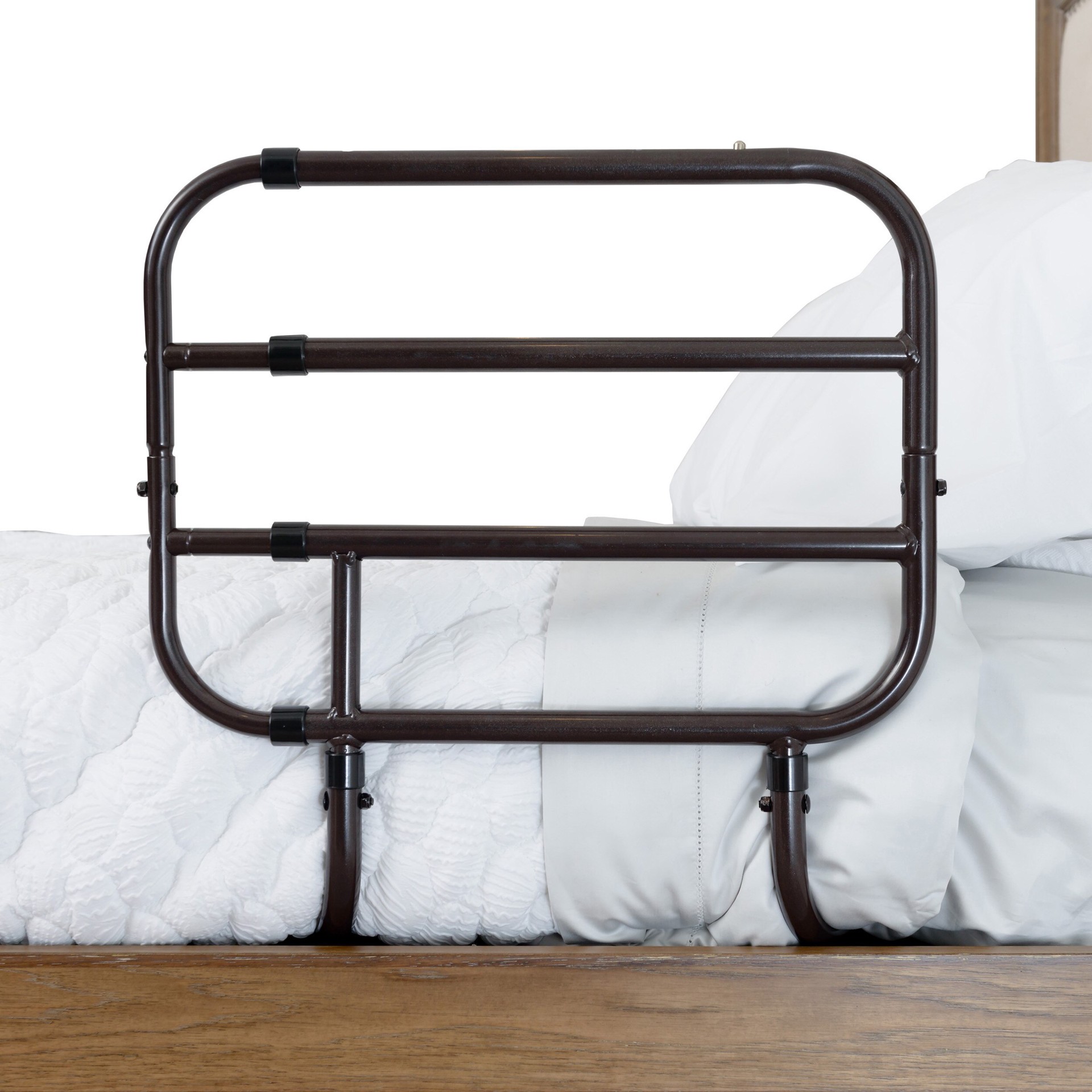 slide 3 of 5, Able Life Bed Assist Rails - Black, 1 ct