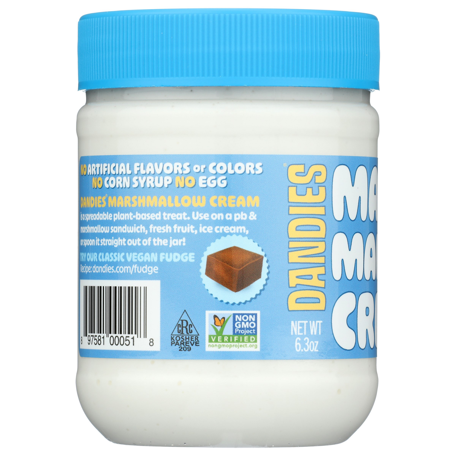 slide 4 of 4, Dandies Marshmallow Cream, 6.7 oz