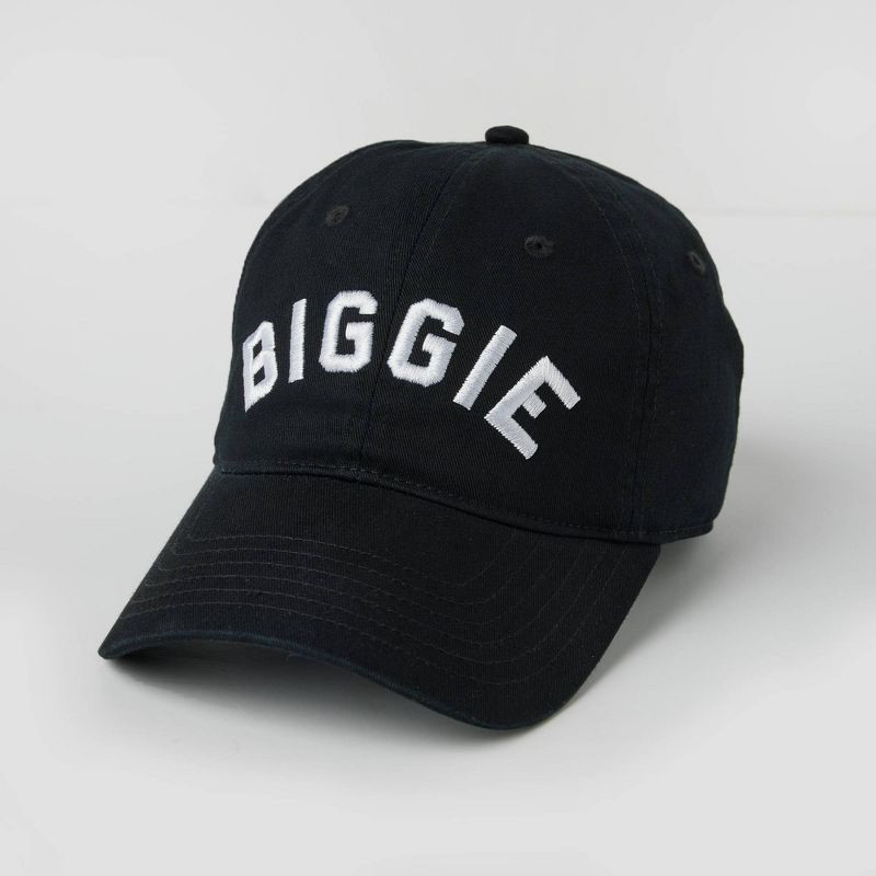 slide 5 of 5, Mad Engine Men's Biggie Smalls Dad/Kid 2pc Baseball Hat - Black, 2 ct