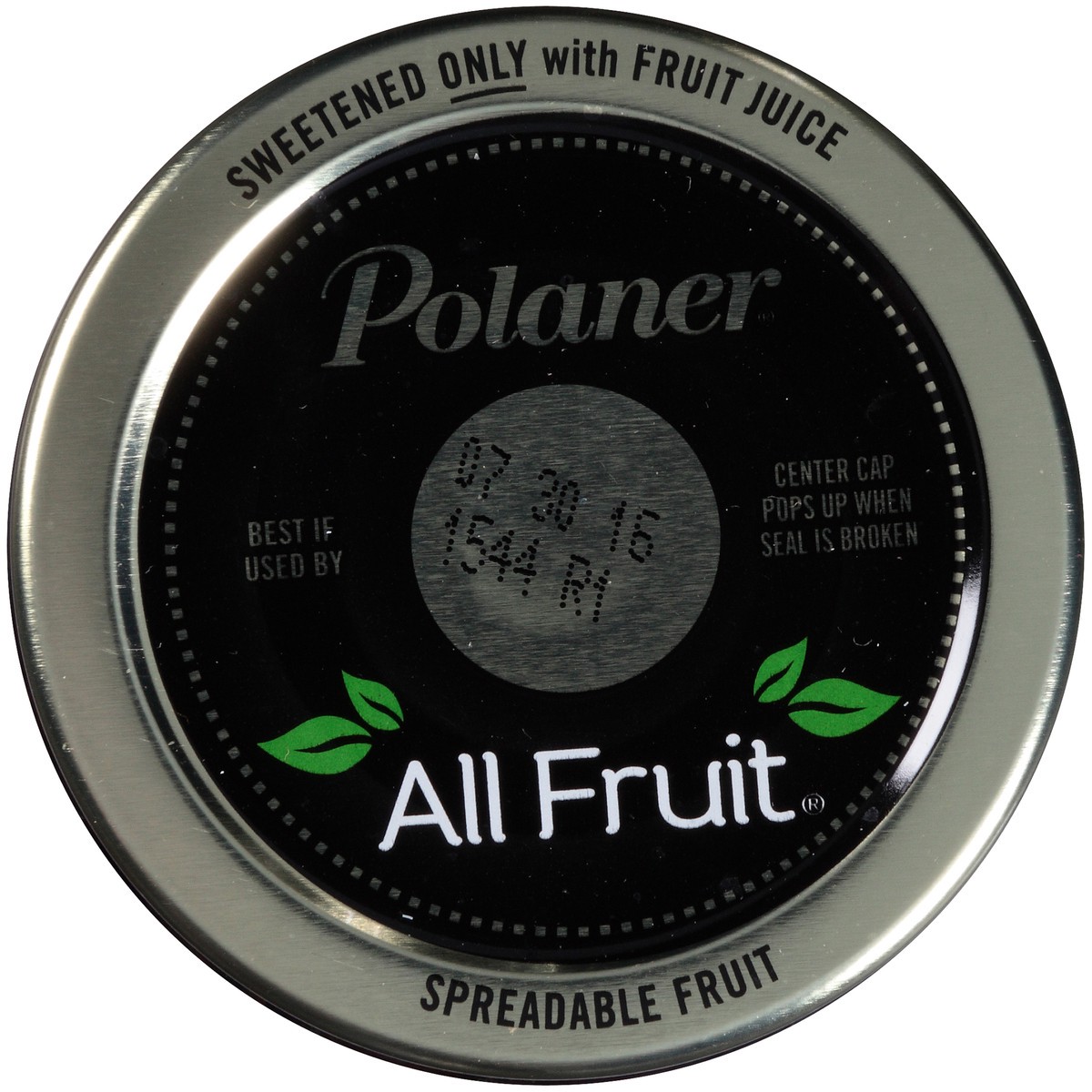 slide 5 of 7, Polaner All Fruit Gluten Free Seedless Strawberry Spreadable Fruit, Seedless Strawberry Fruit Spread, 15.25 OZ, 15.25 oz