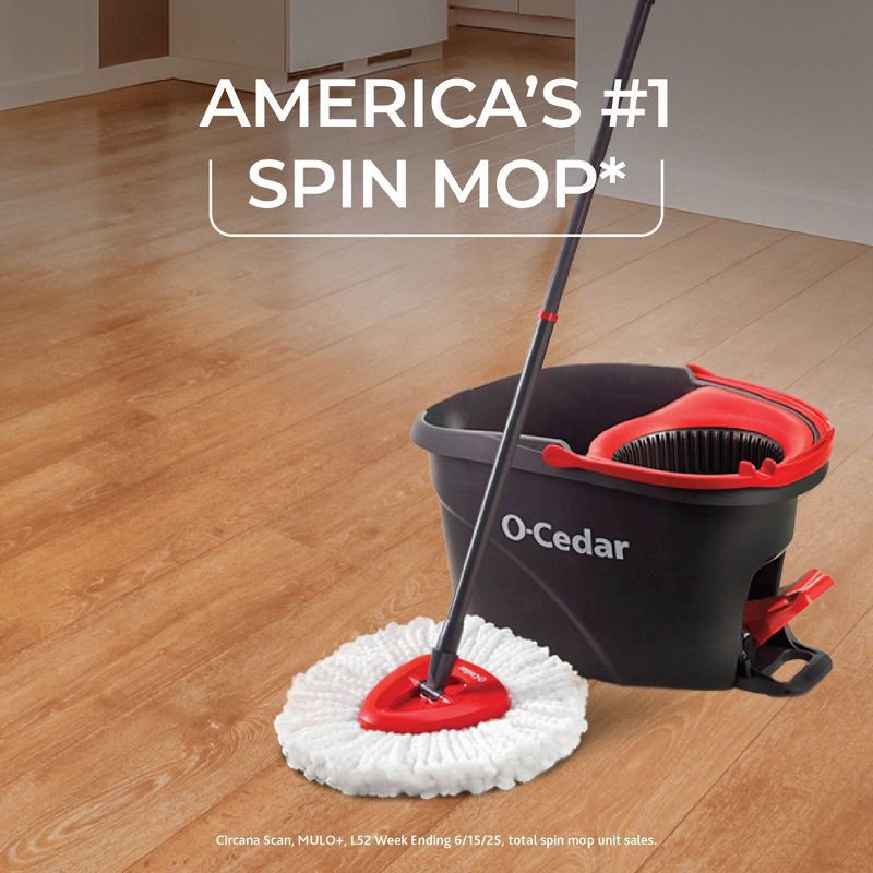 slide 3 of 8, O-Cedar EasyWring Spin Mop System - Citrus/Lavender - 20ct, 20 ct