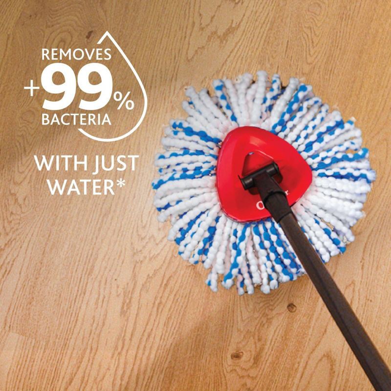 slide 4 of 10, O-Cedar RinseClean Deep Clean Mop Head Replacement - 2pk, 2 ct