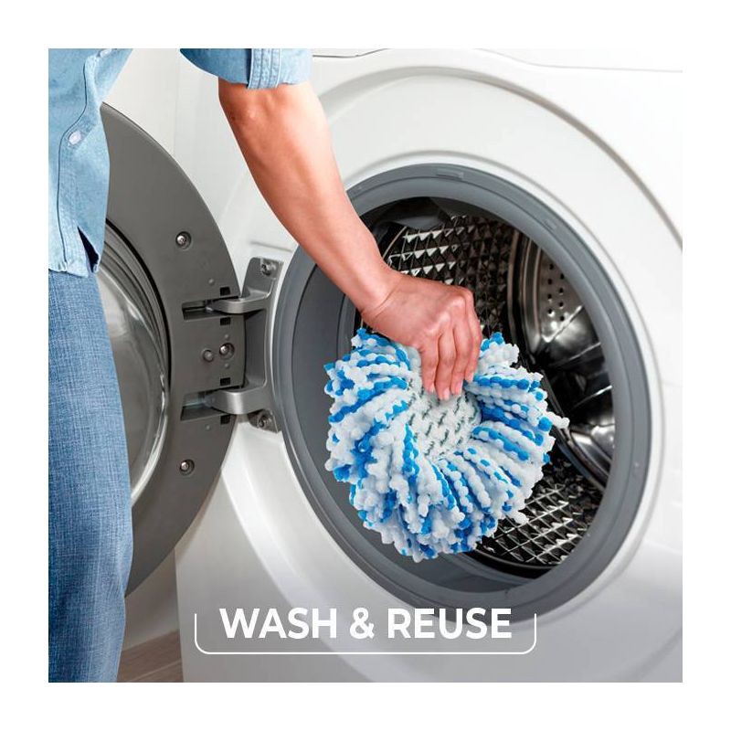 slide 5 of 10, O-Cedar RinseClean Deep Clean Mop Head Replacement - 2pk, 2 ct