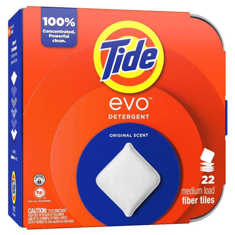 slide 2 of 10, Tide Evo Original Laundry Detergent Tiles - 22ct, 22 ct