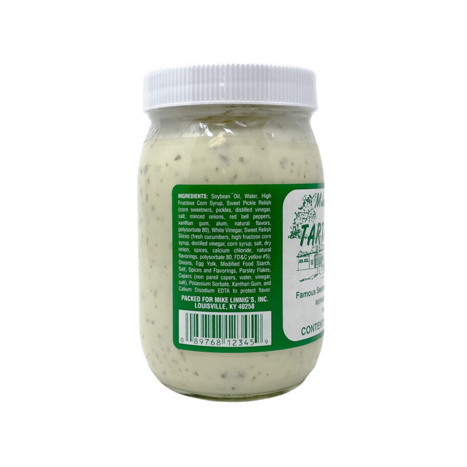 slide 2 of 3, MIKE LINNIGS Tartar Sauce, 16 oz