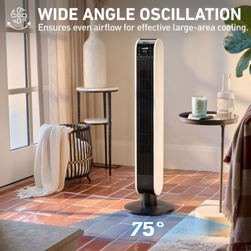 slide 6 of 12, Holmes 40' Wi-Fi Tower Oscillating Fan with Clean Breeze, 1 ct