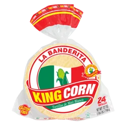 La Banderita King Corn Tortillas