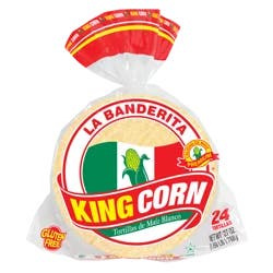 La Banderita King Corn Tortillas