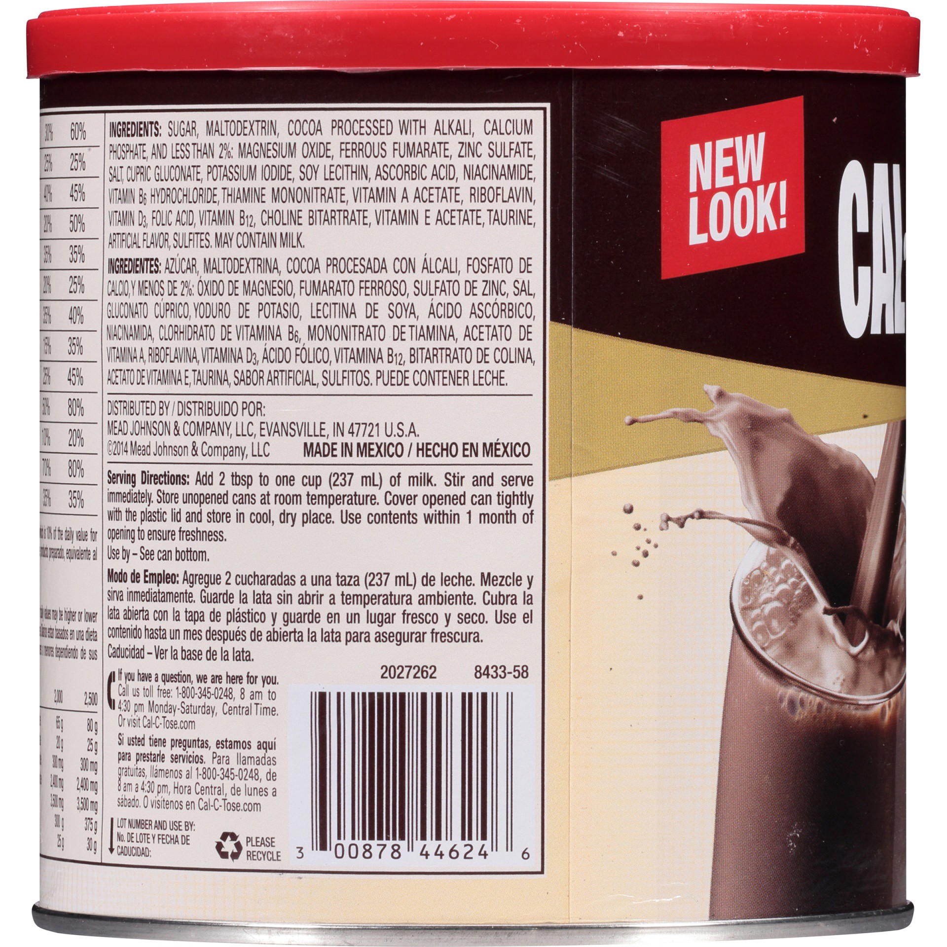 slide 2 of 6, Cal-C-Tose Drink Mix 14.1 oz, 14.1 oz