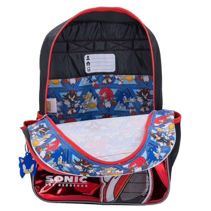 slide 3 of 4, Sonic the Hedgehog Kids' 16" Backpack, 1 ct