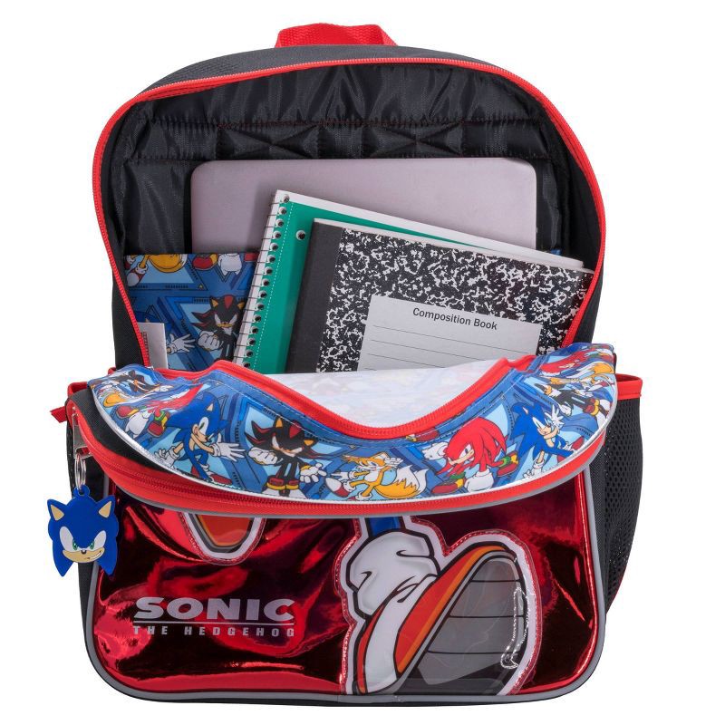 slide 4 of 4, Sonic the Hedgehog Kids' 16" Backpack, 1 ct