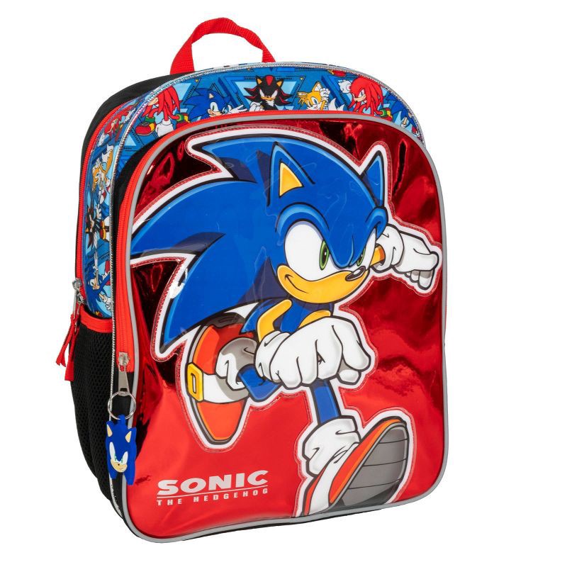 slide 1 of 4, Sonic the Hedgehog Kids' 16" Backpack, 1 ct