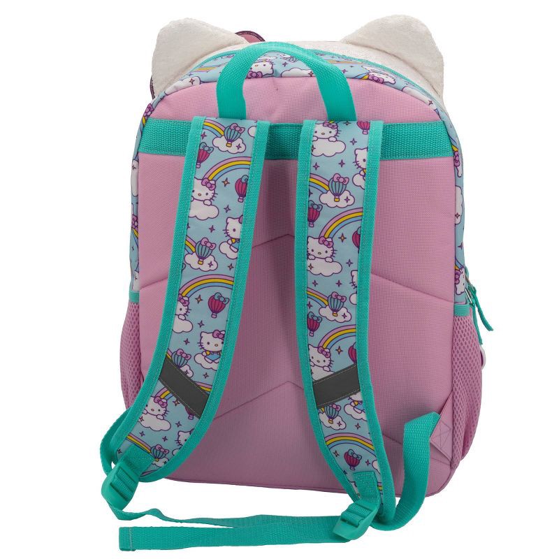 slide 2 of 4, Hello Kitty Kids' 16" Backpack - Rainbow Pink/Blue, 1 ct