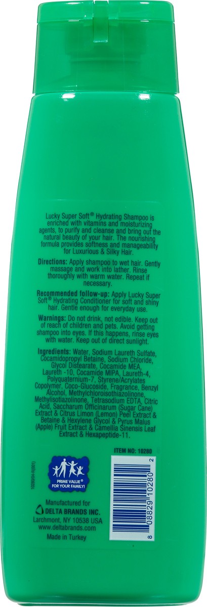 slide 4 of 13, Lucky Super Soft Normal Hair Fruit Extracts Hydrating Shampoo 12 fl oz, 12 fl oz