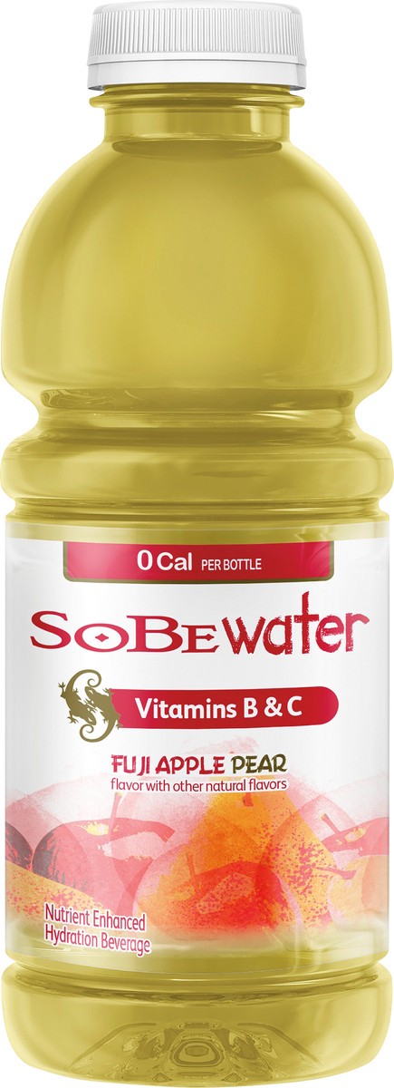 slide 3 of 3, SoBe Fuji Apple Pear Water - 20 fl oz, 20 oz