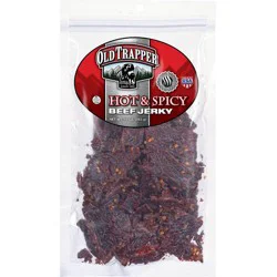 Old Trapper Hot & Spicy Beef Jerky 10 oz