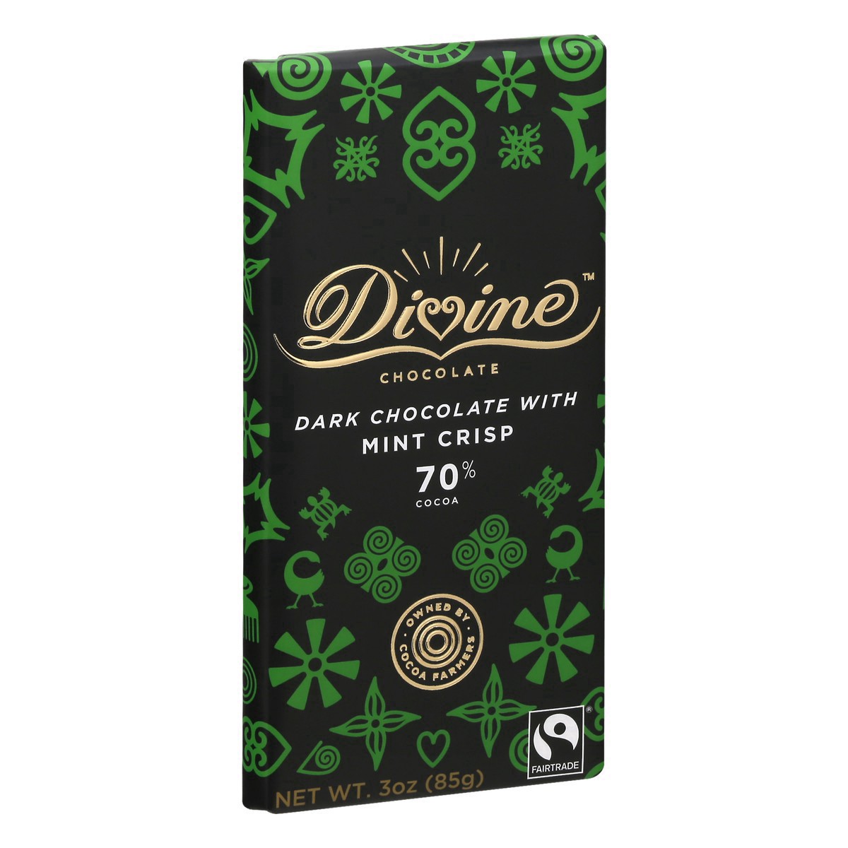 slide 14 of 14, Divine Smooth Chocolate with Mint Crisp 3 oz, 3 oz