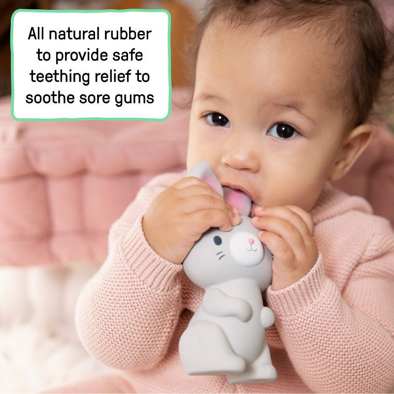 slide 4 of 12, Ingenuity Sylvi Natural Rubber Teether, 1 ct
