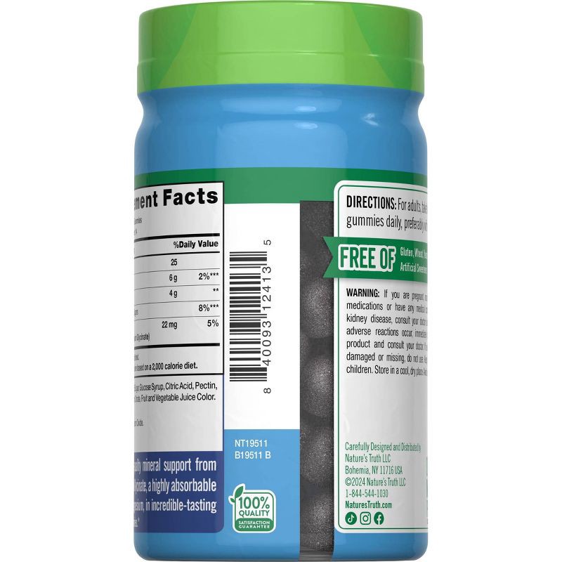 slide 4 of 6, Nature's Truth Magnesium Glycinate Vegan Gummies - 28ct, 28 ct