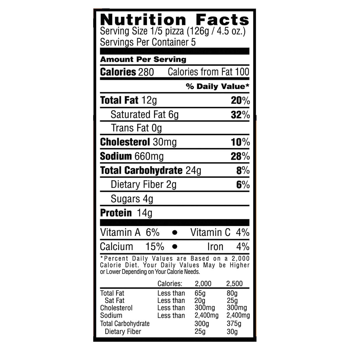 slide 5 of 9, Luiges Pizza, 22.25 oz