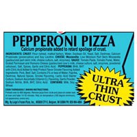 slide 5 of 13, Luigi's Pizza Cheese/Pepproni Pizza, 20 oz