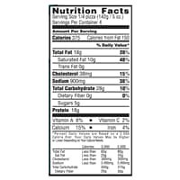 slide 8 of 13, Luigi's Pizza Cheese/Pepproni Pizza, 20 oz