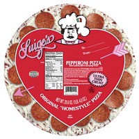 slide 3 of 13, Luigi's Pizza Cheese/Pepproni Pizza, 20 oz