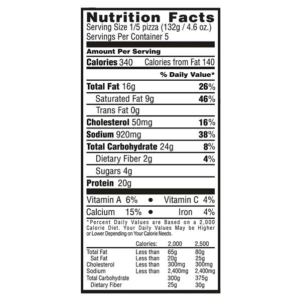 slide 5 of 9, Luigi's Luige's Pizza, Mighty Meaty, 24.1 oz