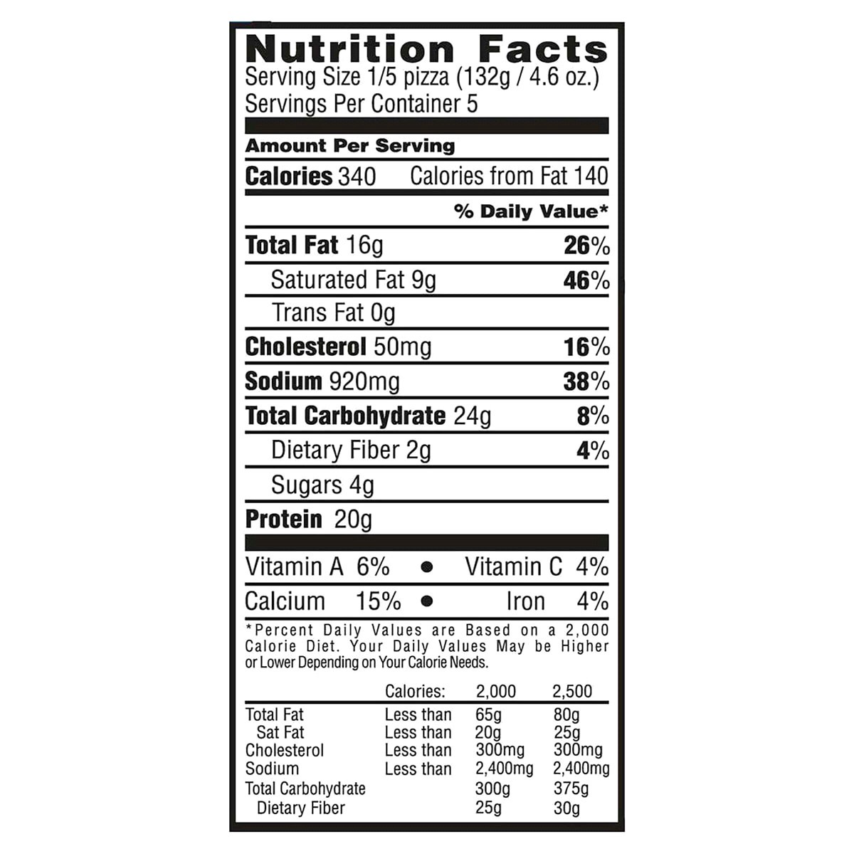 slide 6 of 9, Luigi's Luige's Pizza, Mighty Meaty, 24.1 oz