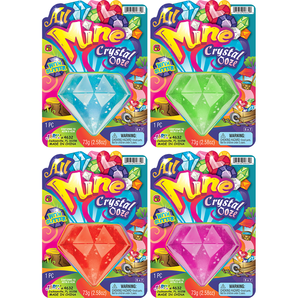 slide 1 of 1, Ja-Ru All Mine Crystal Ooze Toy - Assorted, 2.58 oz