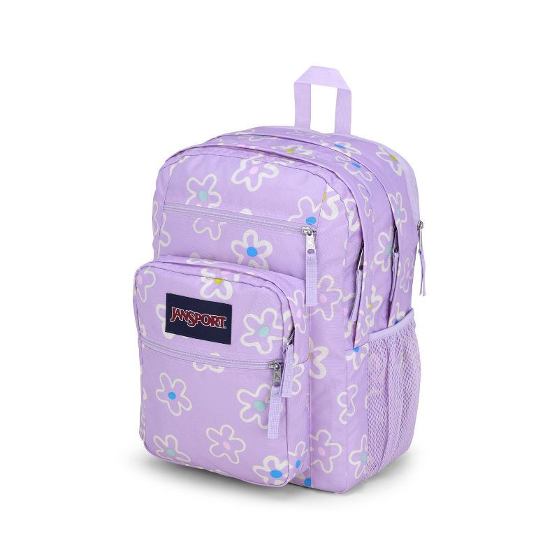 slide 2 of 8, JanSport Big Student 17.5" Backpack - Fresh Floral Lilac, 1 ct