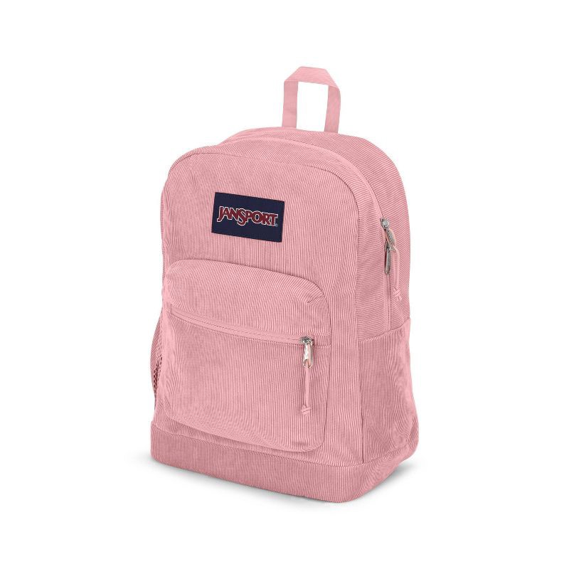 slide 2 of 8, JanSport Cross Town Plus Remix 17" Backpack - Misty Rose: School & Laptop Bag, 1 ct