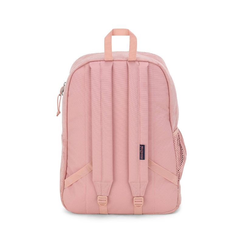 slide 3 of 8, JanSport Cross Town Plus Remix 17" Backpack - Misty Rose: School & Laptop Bag, 1 ct