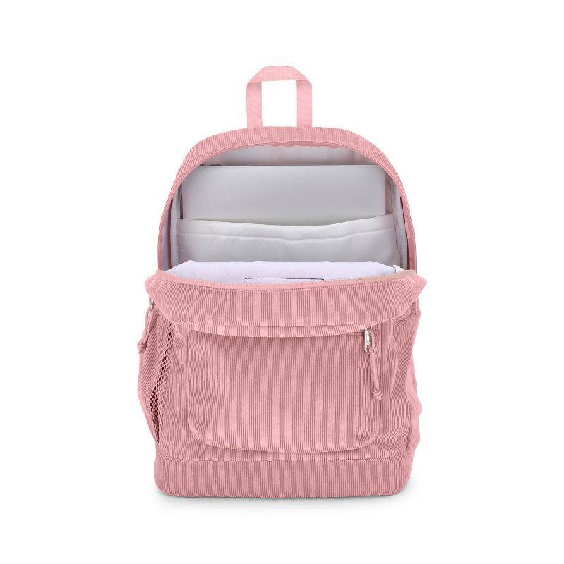 slide 8 of 8, JanSport Cross Town Plus Remix 17" Backpack - Misty Rose: School & Laptop Bag, 1 ct