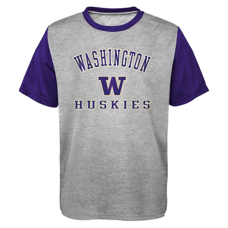 slide 2 of 3, NCAA Washington Huskies Toddler Boys' T-Shirt & Shorts Set - 4T, 1 ct
