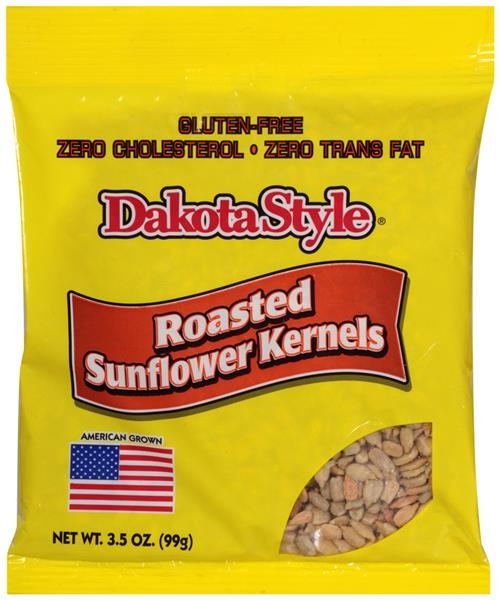 slide 1 of 1, Dakota Style Roasted Sunflower Kernels, 3.5 oz