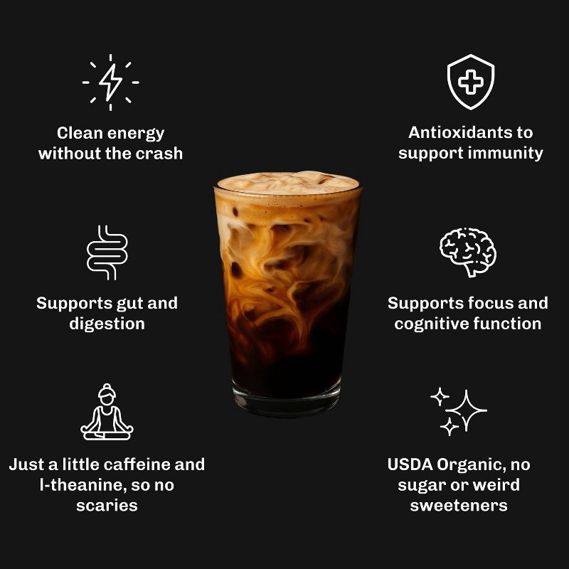 slide 3 of 7, MUD WTR Organic Original Cacao Mushroom Coffee Alternative - 2.5oz, 2.5 oz