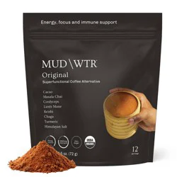 MUD WTR Organic Original Cacao Mushroom Coffee Alternative - 2.5oz