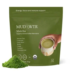 MUD WTR Organic Matcha Mushroom Coffee Alternative - 2.5oz