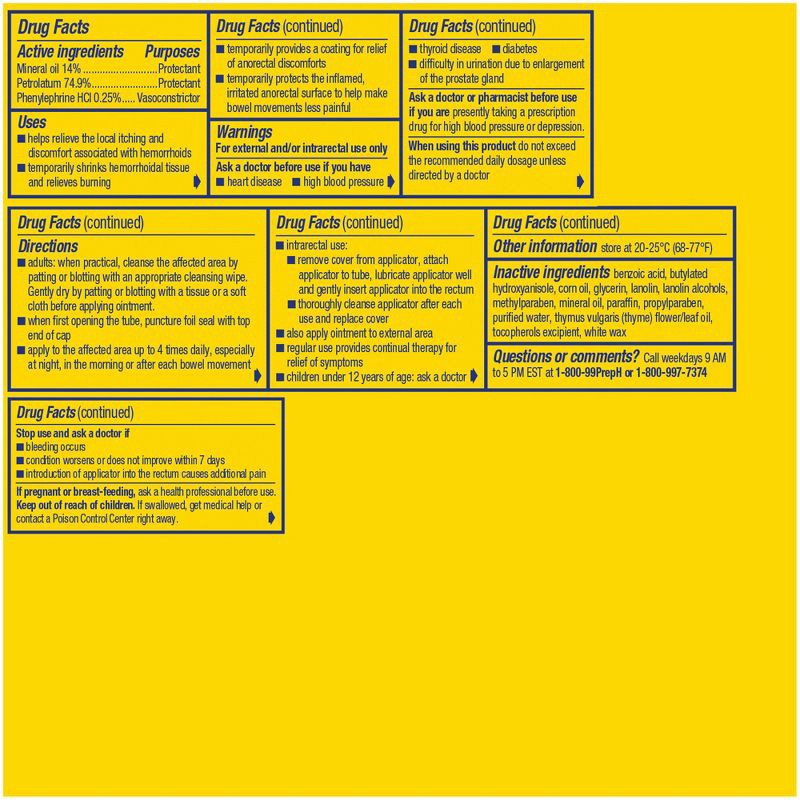slide 2 of 9, Preparation H Hemorrhoidal Ointment - 1oz, 1 oz