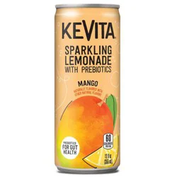 KeVita Mango Sparkling Prebiotic Lemonade - 12 fl oz