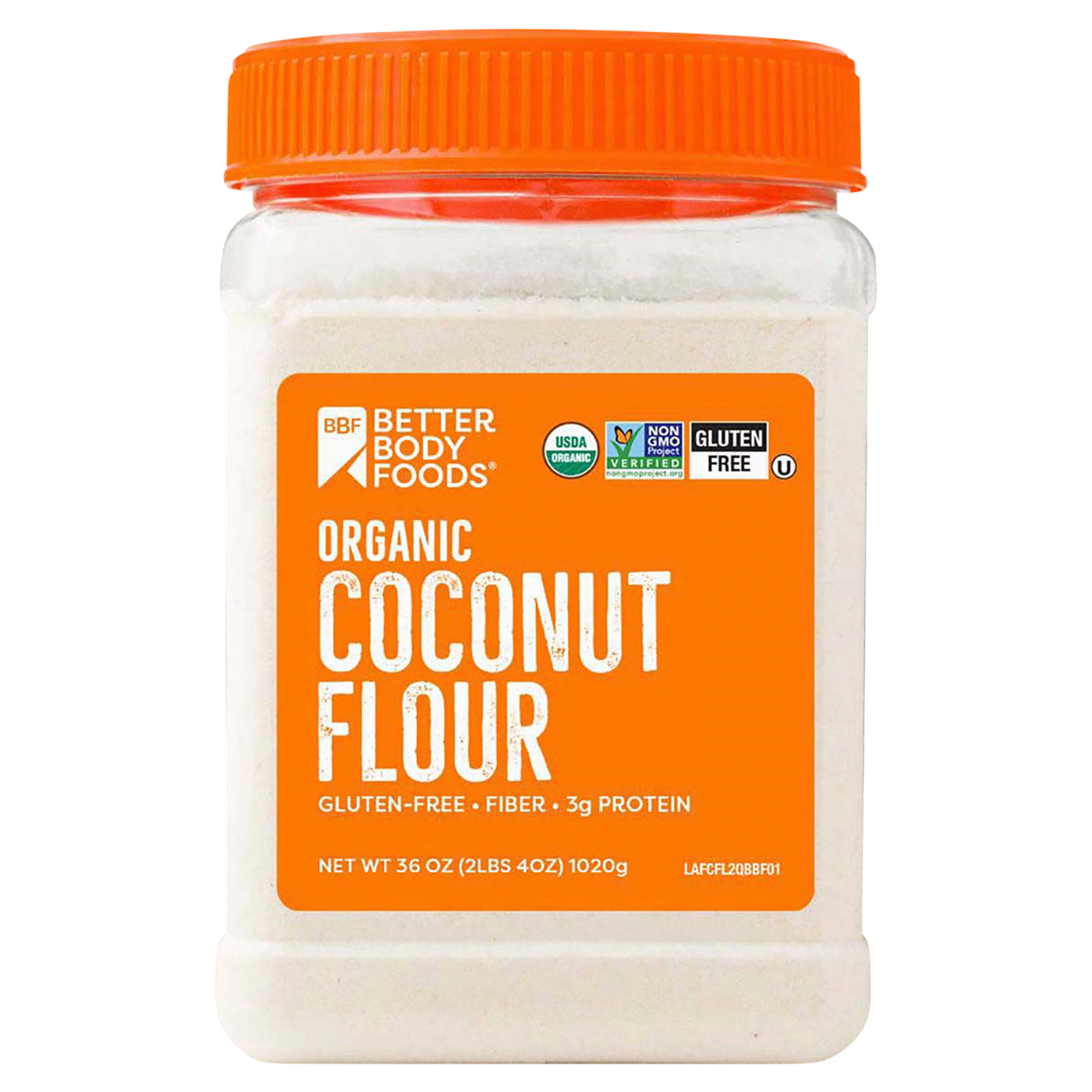 slide 1 of 2, BetterBody Foods BetterBody Organic Coconut Flour - 2.25 lb, 2.25 lb