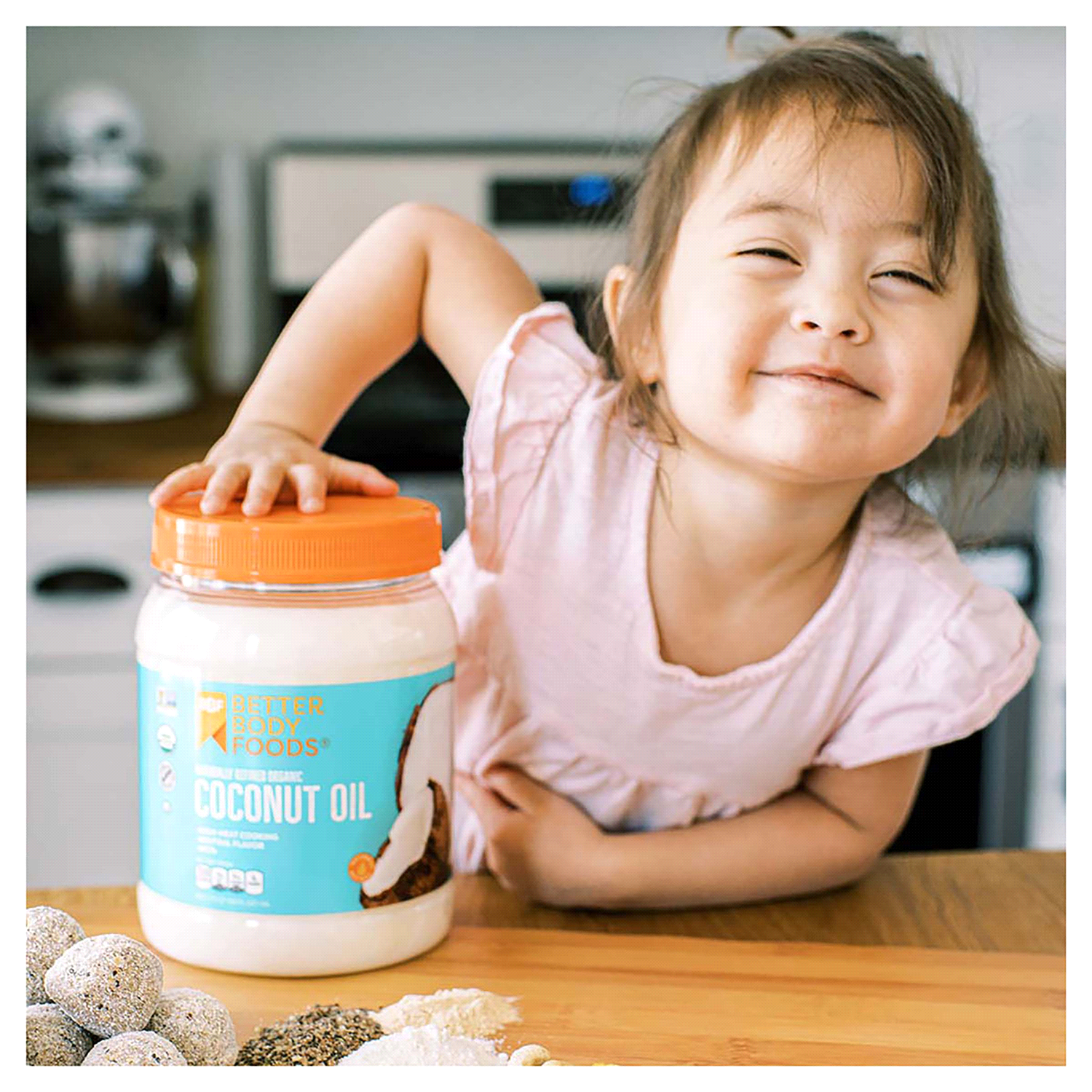 slide 3 of 3, BetterBody Foods Organic Naturally Refined Coconut Oil, 15.5 oz