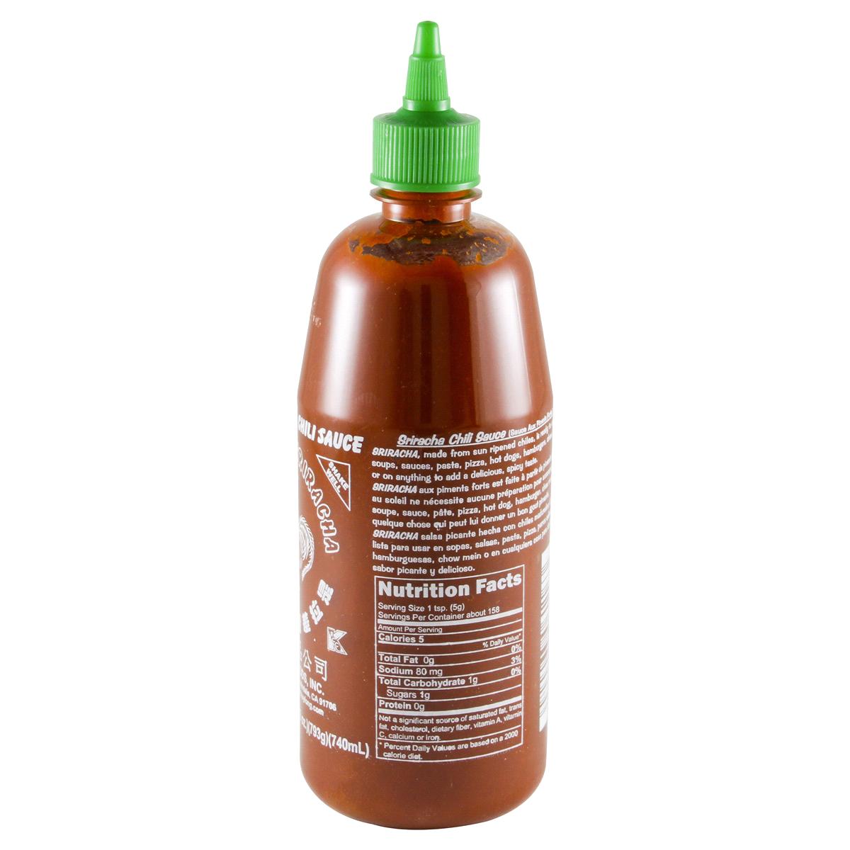 slide 3 of 4, Huy Fong Sriracha Chili Sauce, 28 oz