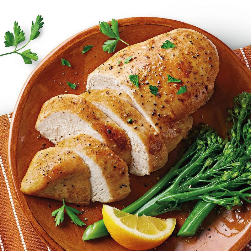 slide 3 of 4, All Natural Boneless & Skinless Breast - Frozen - 40oz - Good & Gather™, 40 oz