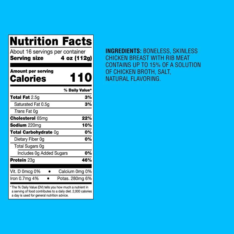 slide 4 of 4, All Natural Boneless Skinless Chicken Breast - Frozen - 64oz - Good & Gather™, 64 oz