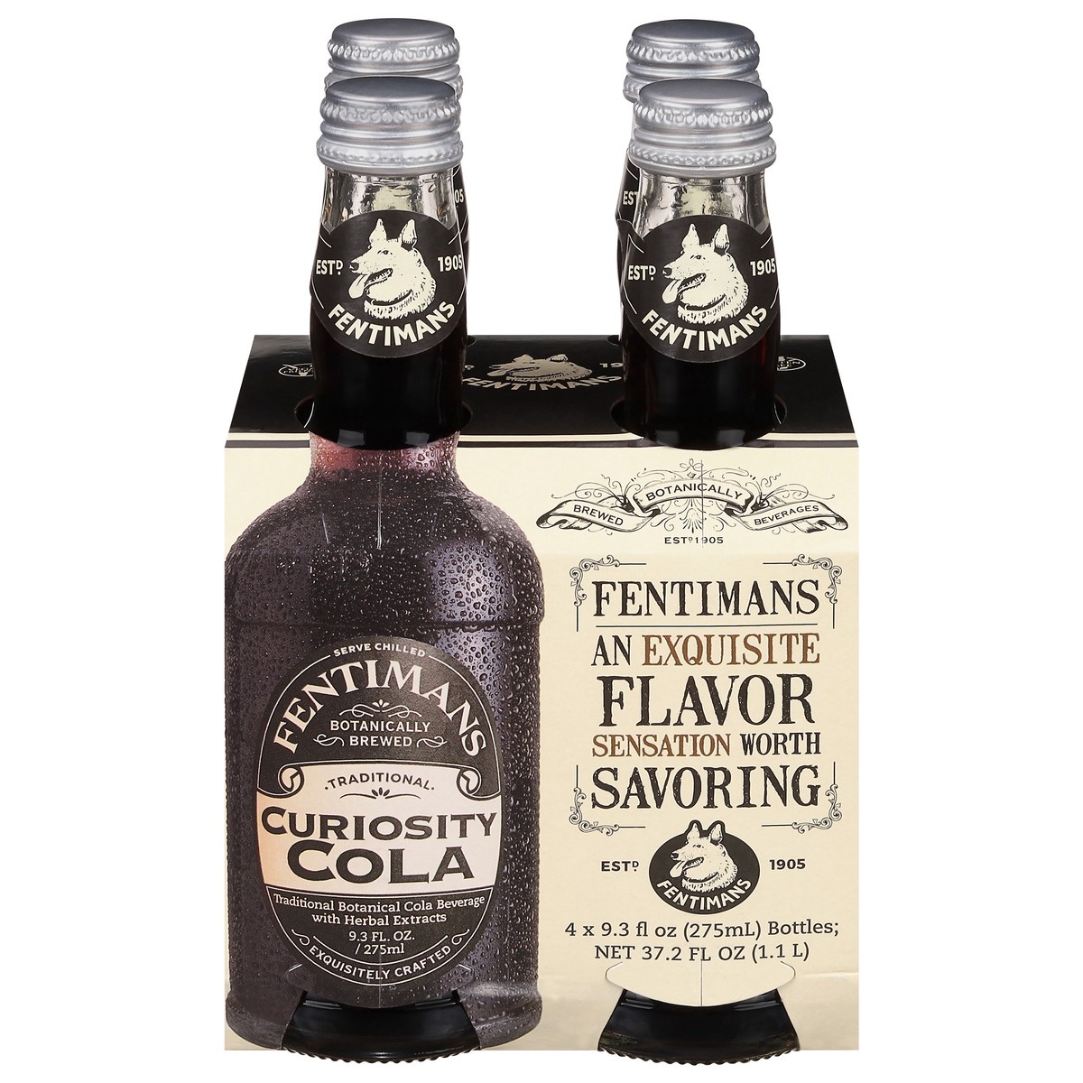 slide 1 of 12, Fentimans Curiosity Cola 4 Pk, 37.2 fl