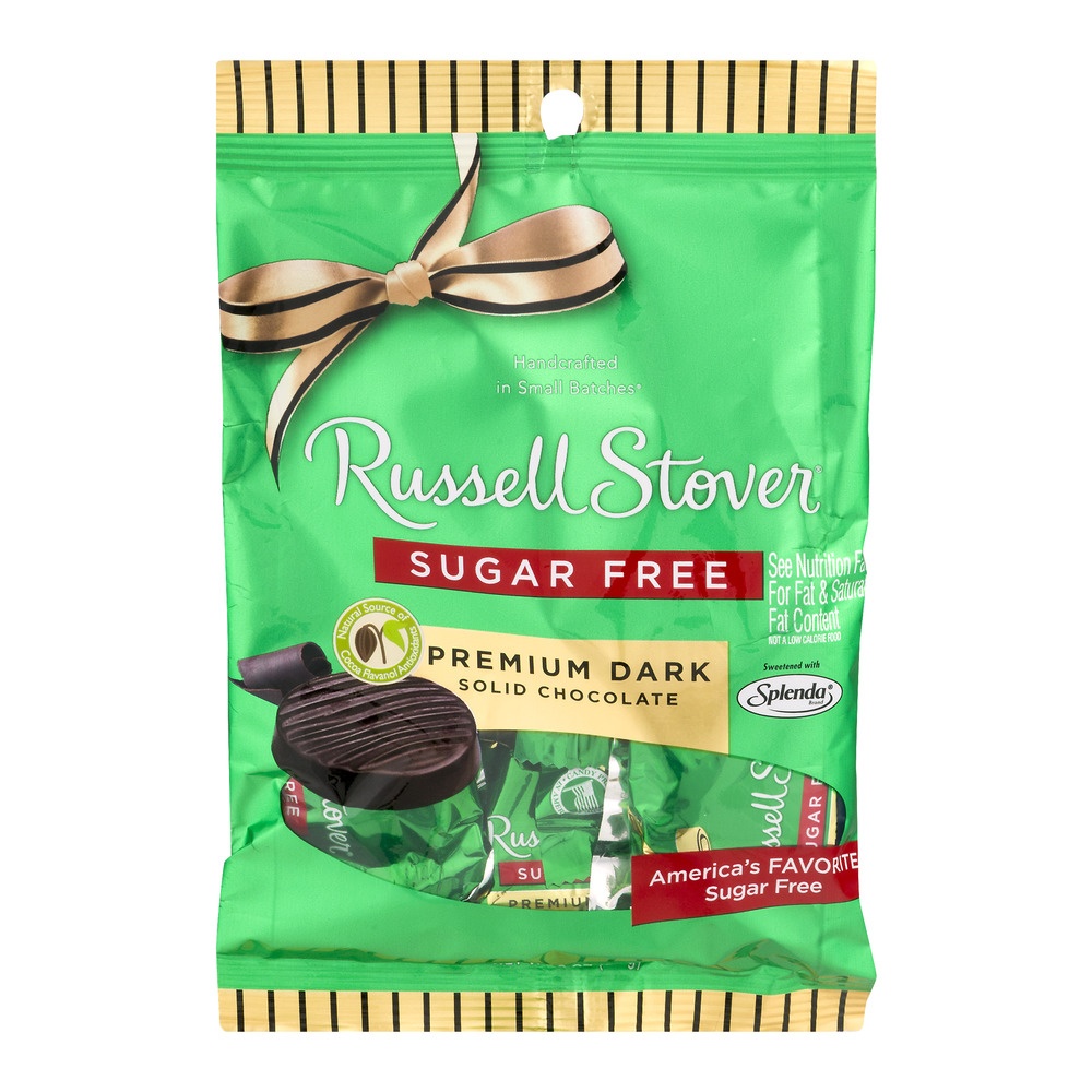 slide 1 of 1, Russell Stover Hollow Foil Bunny Dark Chocolate, 3 oz