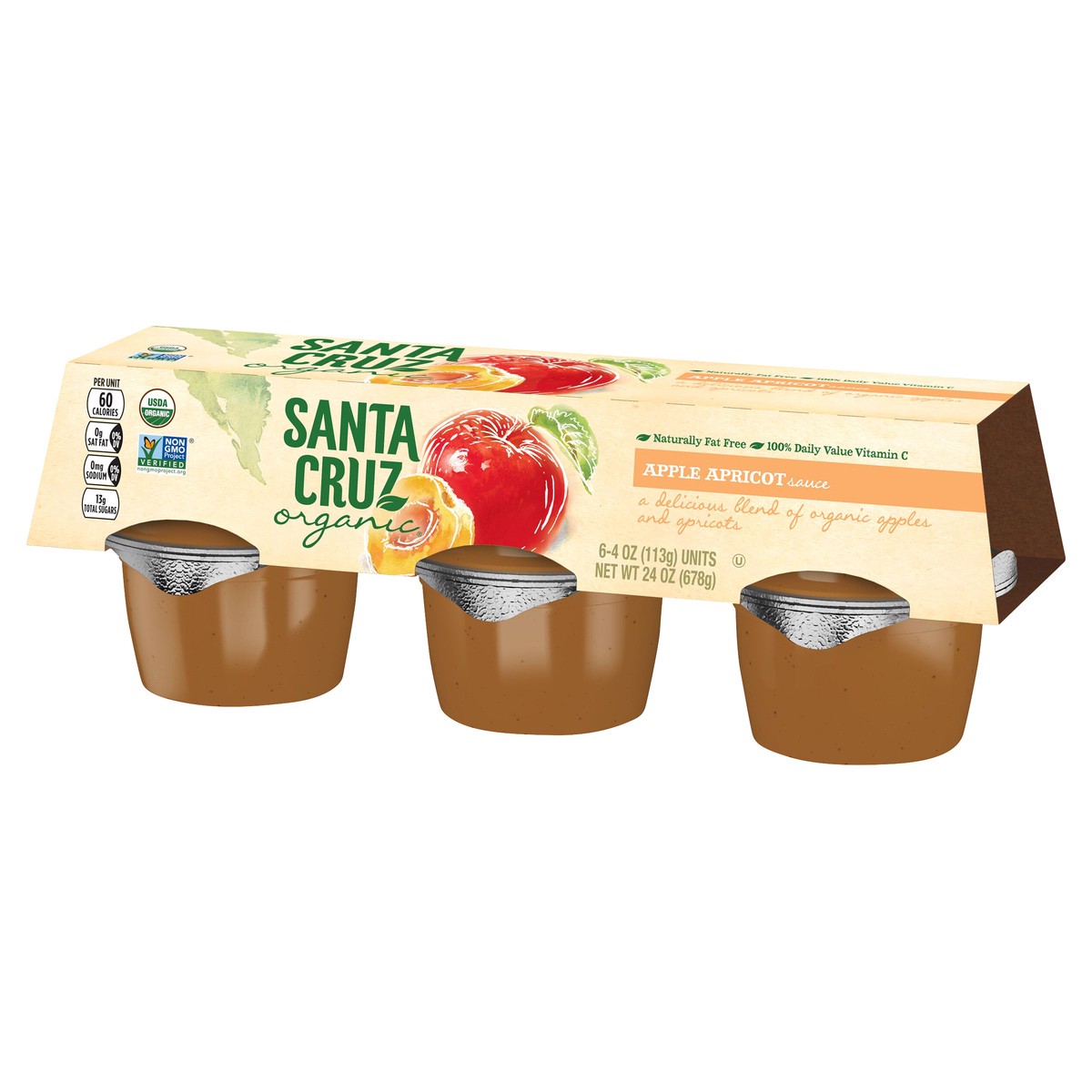 slide 12 of 13, Santa Cruz Organic Fruit Sauce, 24 oz