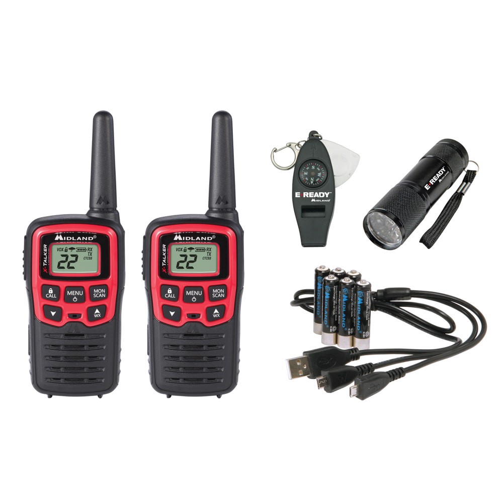 slide 2 of 2, Midland Radio E+Ready Emergency Two Way Radio Kit, 1 ct